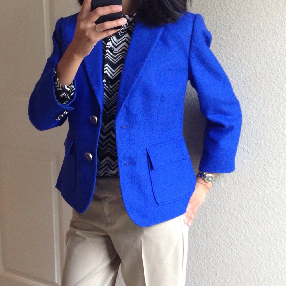 Amazing Blue Banana Republic Blazer